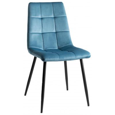 Rhapsody Dining Chair - Blue Velour